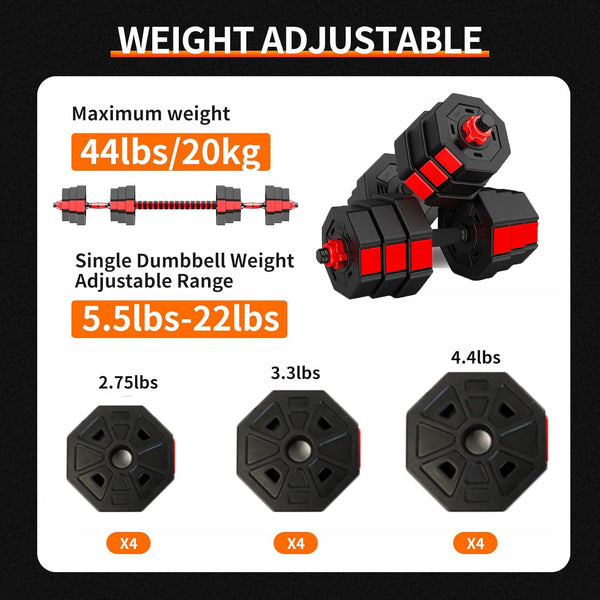 ProLift Adjustable Strength Barbell Set