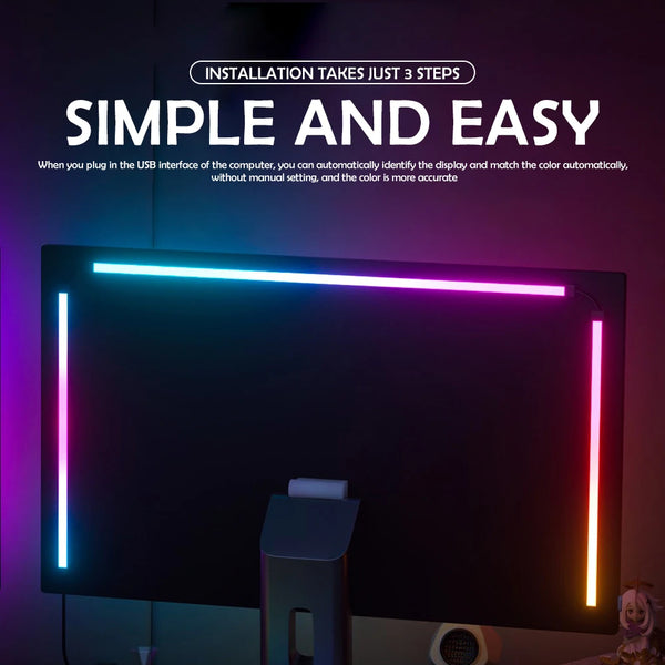 AuraGlow RGB Monitor Light