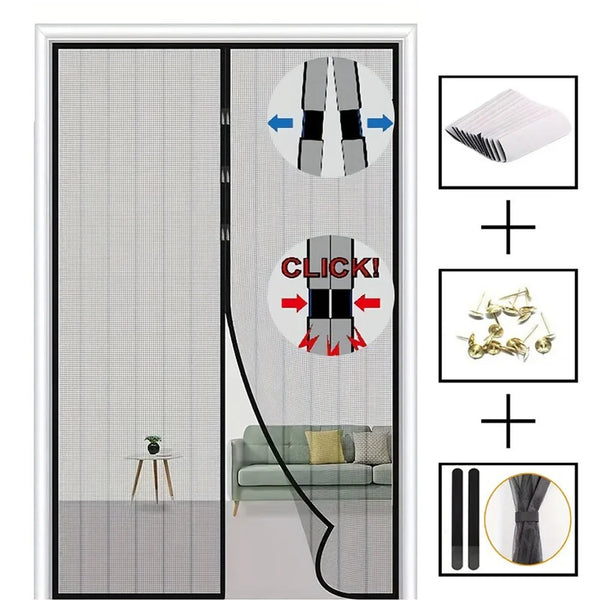 EasyClose Magnetic Door Screen
