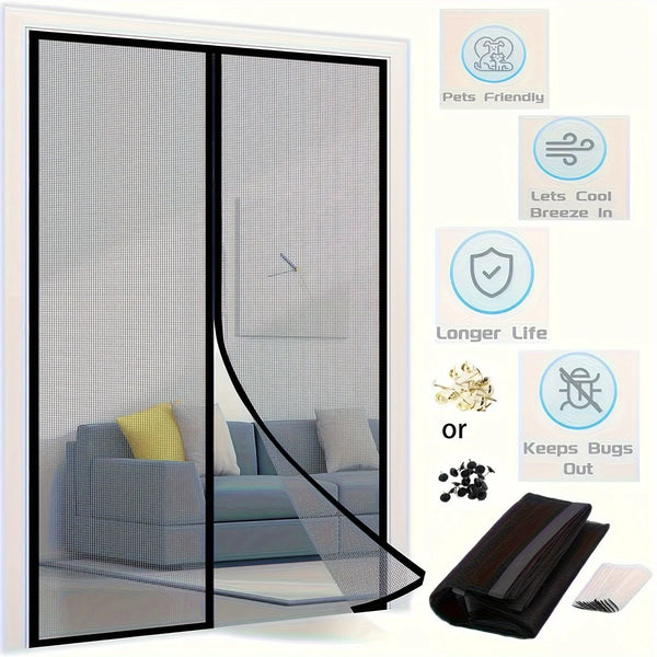 EasyClose Magnetic Door Screen
